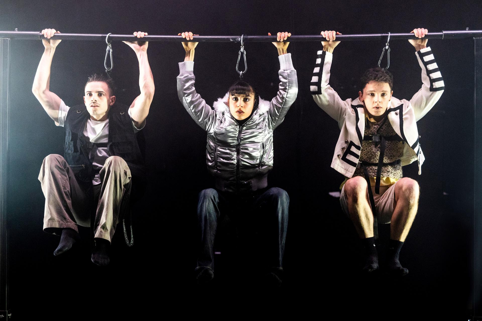 Next Place. Balet Jihočeského divadla: Paolo Terranova, Luigia Saccardo, William Steers. Foto: Petr Zikmund.